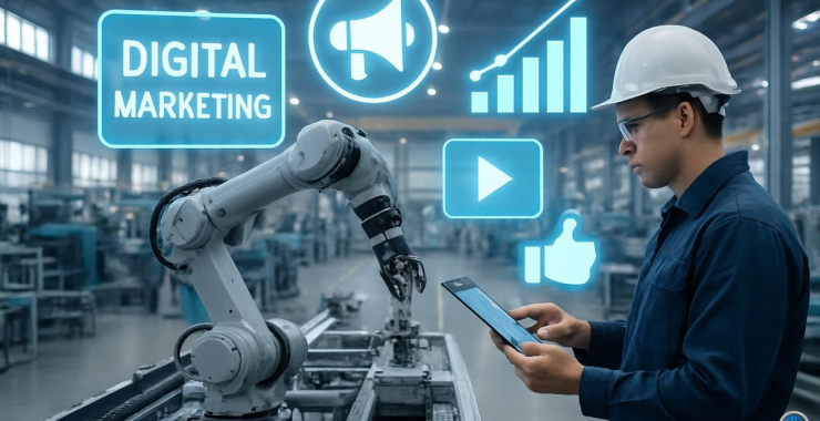 Strategi Digital Marketing untuk Manufaktur Klien B2B Besar