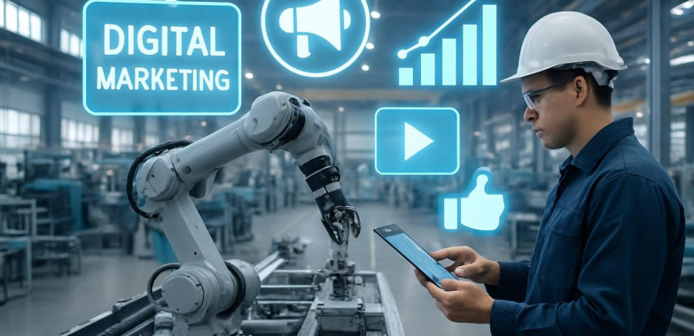 Strategi Digital Marketing untuk Manufaktur Klien B2B Besar